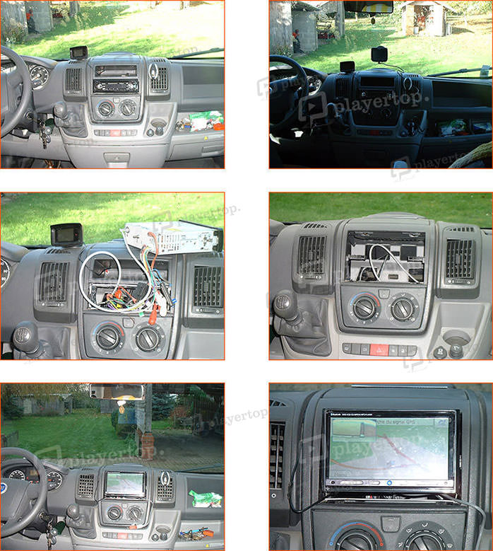 installer autoradio fiat ducato 2007